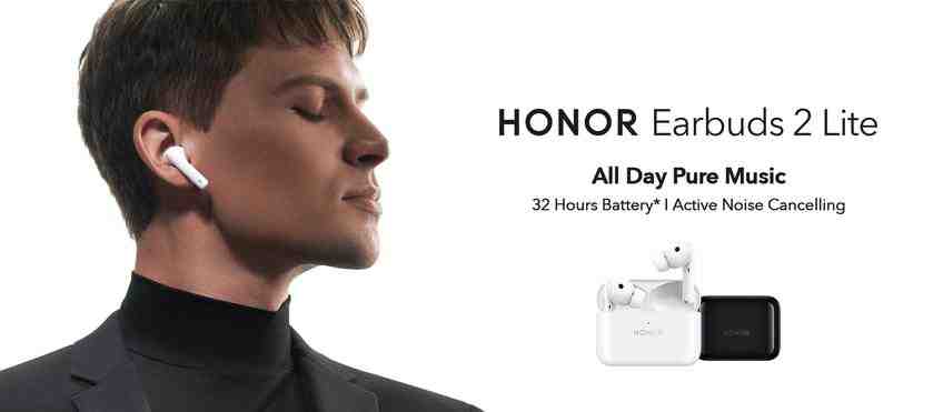 Premiera mondială a Honor Earbuds 2 Lite pe AliExpress: Căști TWS cu ANC, Bluetooth 5.2, autonomie de până la 32 de ore și preț promoțional de 55 USD